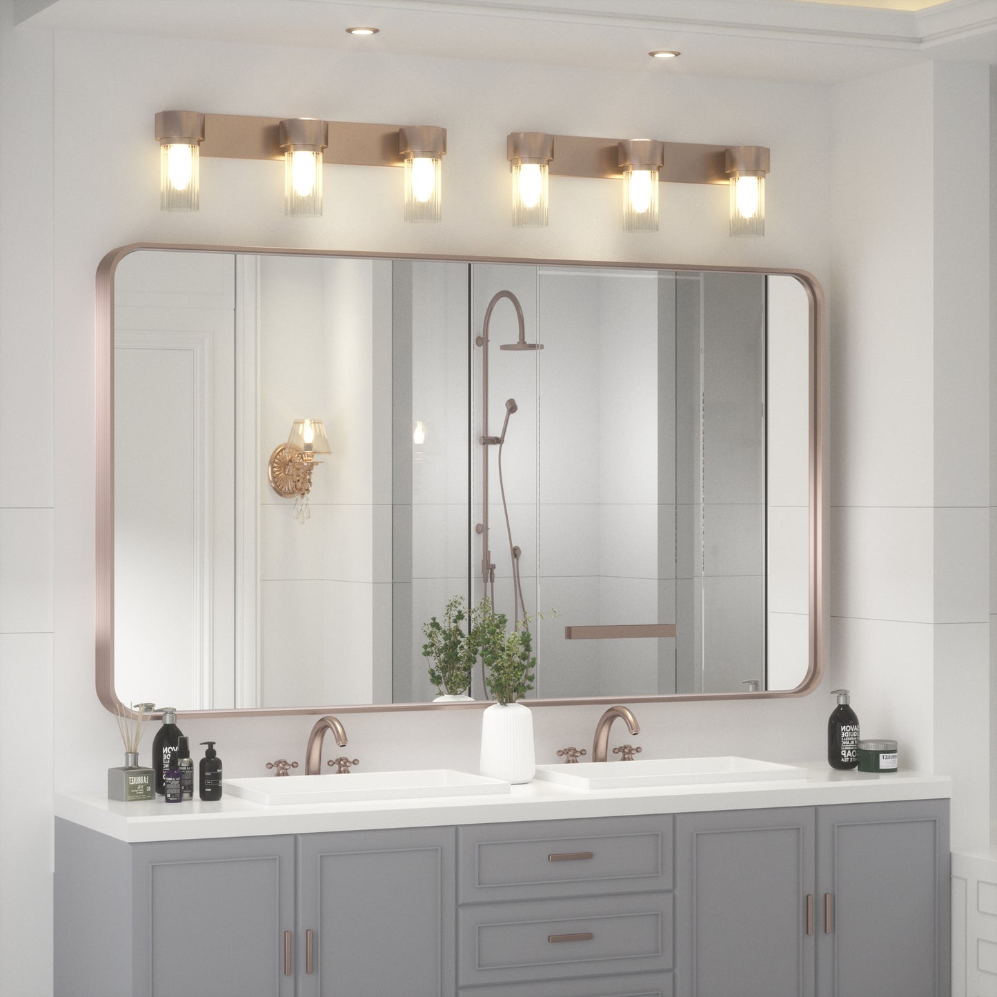 
                  
                    60" x 36" PILOCOS Glamorous Decor Mirror extra large pour salle de bain, meuble-lavabo de chambre
                  
                