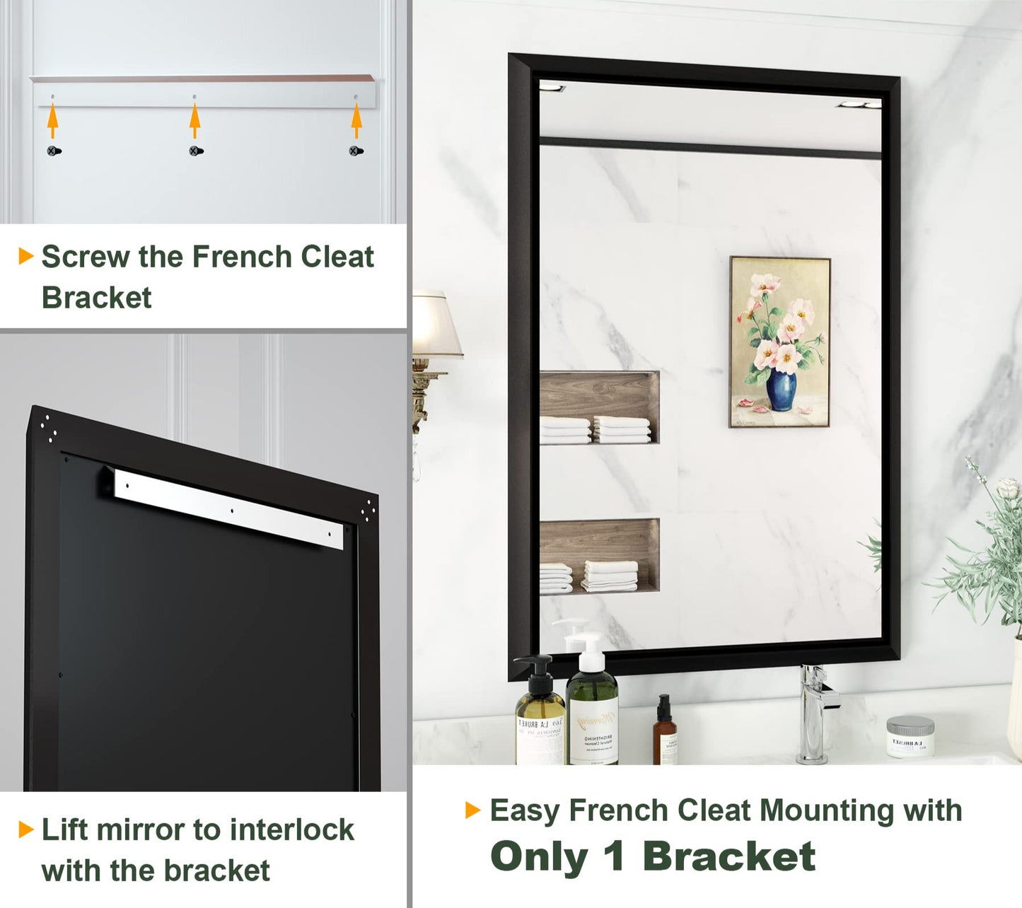 
                  
                    60 x 36 Inch | PILOCOS Large Elongated Premium Beveled Frame Full Body Dressing Mirror
                  
                